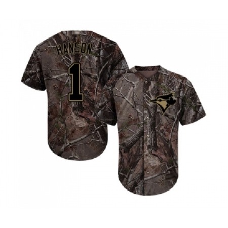 Buy Mens Toronto Blue Jays #1 Alen Hanson Authentic Camo Realtree Collection Flex Base Baseball Jersey Online Mens Toronto Blue Jays #1 Alen Hanson Authentic Camo Realtree Collection Flex Base Baseball Jersey For Sale