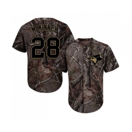 Buy Mens Toronto Blue Jays #28 Billy McKinney Authentic Camo Realtree Collection Flex Base Baseball Jersey Online Mens Toronto Blue Jays #28 Billy McKinney Authentic Camo Realtree Collection Flex Base Baseball Jersey For Sale