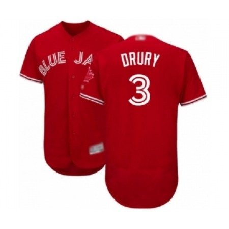 Buy Mens Toronto Blue Jays #3 Brandon Drury Scarlet Alternate Flex Base Authentic Collection Alternate Baseball Player Jersey Online Mens Toronto Blue Jays #3 Brandon Drury Scarlet Alternate Flex Base Authentic Collection Alternate Baseball Player Jersey For Sale
