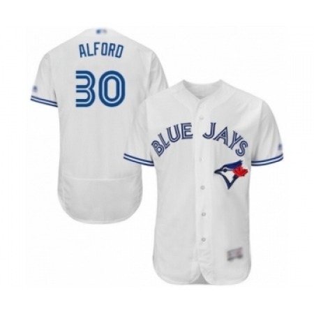 Buy Mens Toronto Blue Jays #30 Anthony Alford White Home Flex Base Authentic Collection Baseball Player Jersey Online Mens Toronto Blue Jays #30 Anthony Alford White Home Flex Base Authentic Collection Baseball Player Jersey For Sale