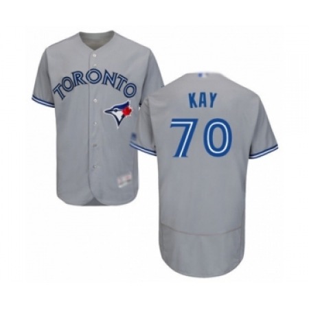 Buy Mens Toronto Blue Jays #70 Anthony Kay Grey Road Flex Base Authentic Collection Baseball Player Jersey Online Mens Toronto Blue Jays #70 Anthony Kay Grey Road Flex Base Authentic Collection Baseball Player Jersey For Sale