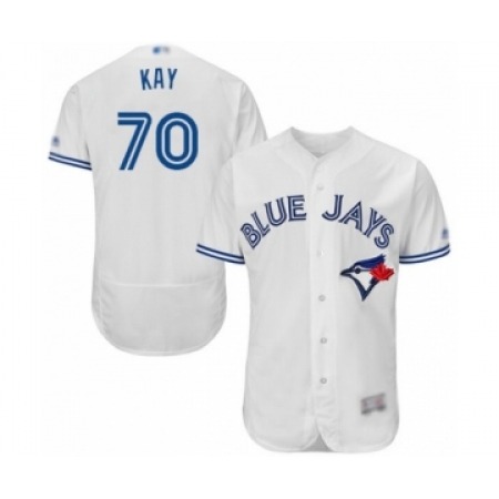 Buy Mens Toronto Blue Jays #70 Anthony Kay White Home Flex Base Authentic Collection Baseball Player Jersey Online Mens Toronto Blue Jays #70 Anthony Kay White Home Flex Base Authentic Collection Baseball Player Jersey For Sale