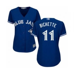 Buy Women’s Toronto Blue Jays #11 Bo Bichette Authentic Blue Alternate Baseball Player Jersey Online Women’s Toronto Blue Jays #11 Bo Bichette Authentic Blue Alternate Baseball Player Jersey For Sale