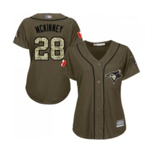 Buy Women’s Toronto Blue Jays #28 Billy McKinney Authentic Green Salute to Service Baseball Jersey Online Women’s Toronto Blue Jays #28 Billy McKinney Authentic Green Salute to Service Baseball Jersey For Sale