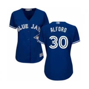 Buy Women’s Toronto Blue Jays #30 Anthony Alford Authentic Blue Alternate Baseball Player Jersey Online Women’s Toronto Blue Jays #30 Anthony Alford Authentic Blue Alternate Baseball Player Jersey For Sale