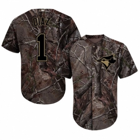 Buy Youth Majestic Toronto Blue Jays #1 Aledmys Diaz Authentic Camo Realtree Collection Flex Base MLB Jersey Online Youth Majestic Toronto Blue Jays #1 Aledmys Diaz Authentic Camo Realtree Collection Flex Base MLB Jersey For Sale